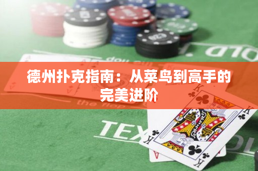 德州撲克指南：從菜鳥到高手的完美進階