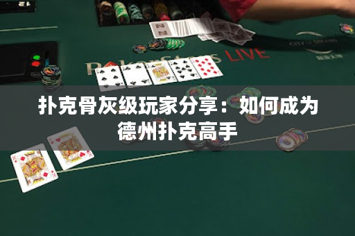 撲克骨灰級玩家分享：如何成為德州撲克高手