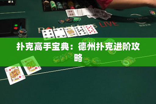 撲克高手寶典：德州撲克進階攻略