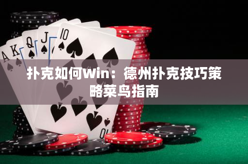 撲克如何Win：德州撲克技巧策略菜鳥指南