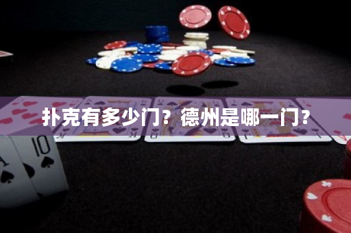 撲克有多少門？德州是哪一門？