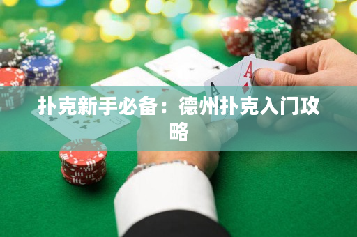 撲克新手必備：德州撲克入門攻略