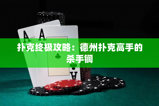 撲克終極攻略：德州撲克高手的殺手锏