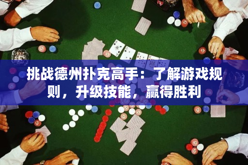 挑戰(zhàn)德州撲克高手：了解游戲規(guī)則，升級(jí)技能，贏得勝利