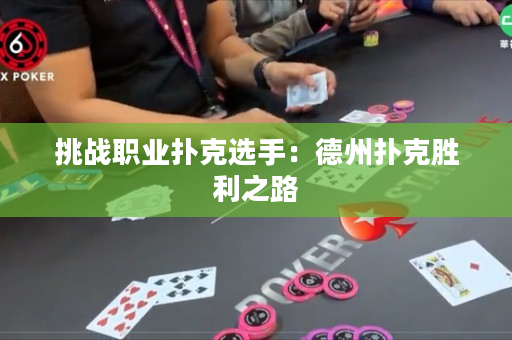 挑戰職業撲克選手：德州撲克勝利之路