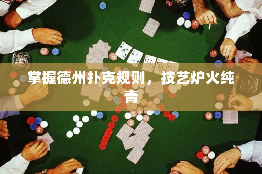 掌握德州撲克規(guī)則，技藝爐火純青
