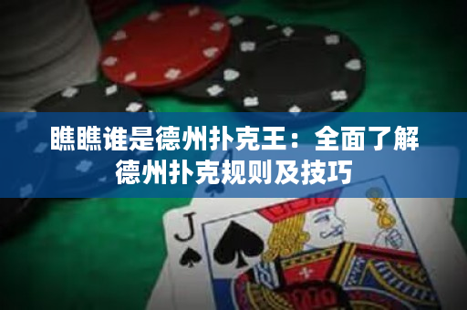 瞧瞧誰是德州撲克王：全面了解德州撲克規則及技巧
