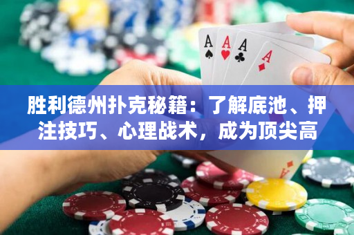 勝利德州撲克秘籍：了解底池、押注技巧、心理戰術，成為頂尖高手！