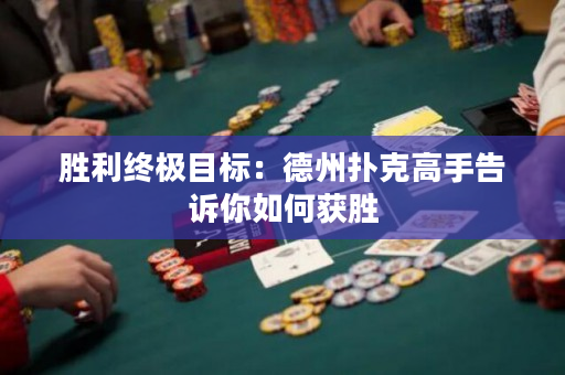 勝利終極目標(biāo)：德州撲克高手告訴你如何獲勝