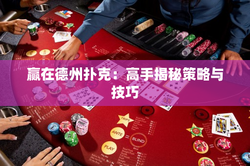 贏在德州撲克：高手揭秘策略與技巧