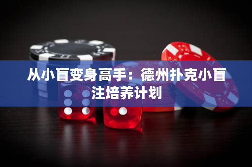 從小盲變身高手：德州撲克小盲注培養計劃