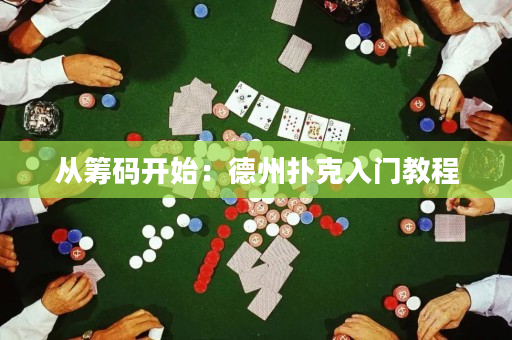 從籌碼開始：德州撲克入門教程