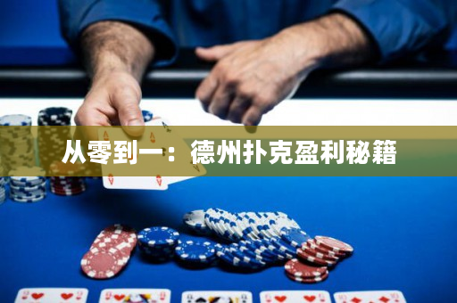 從零到一：德州撲克盈利秘籍