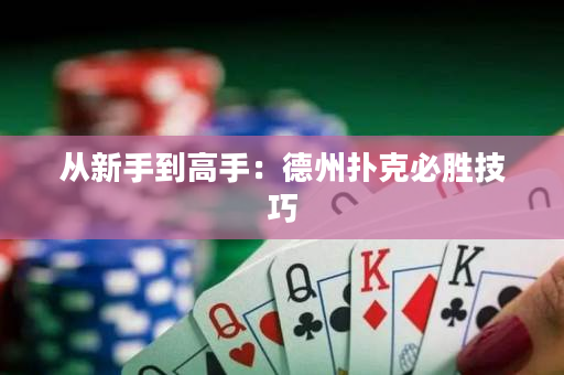 從新手到高手：德州撲克必勝技巧