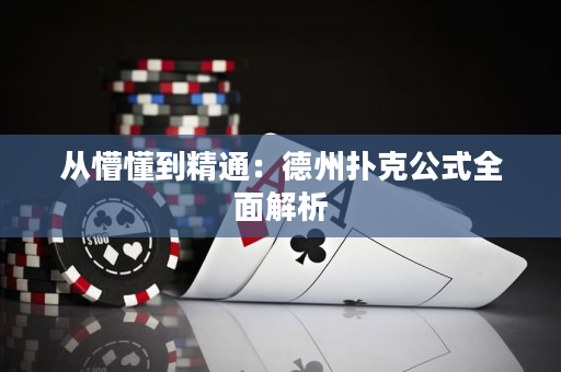 從懵懂到精通：德州撲克公式全面解析