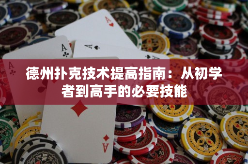 德州撲克技術提高指南：從初學者到高手的必要技能