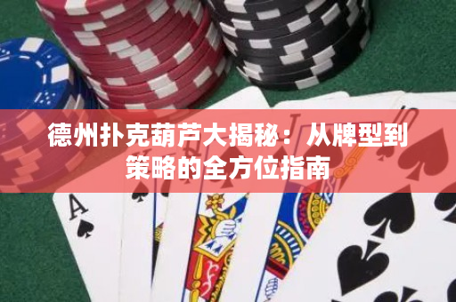 德州撲克葫蘆大揭秘：從牌型到策略的全方位指南