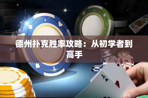 德州撲克勝率攻略：從初學者到高手