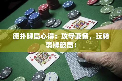 德撲牌局心得：攻守兼備，玩轉弱牌破局！