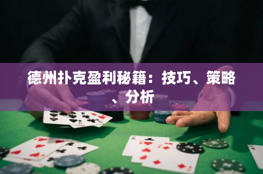 德州撲克盈利秘籍：技巧、策略、分析