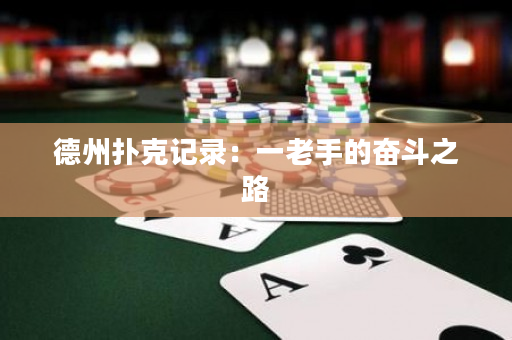 德州撲克記錄：一老手的奮斗之路