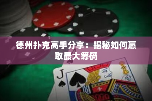 德州撲克高手分享：揭秘如何贏取最大籌碼