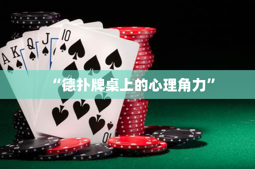 “德撲牌桌上的心理角力”