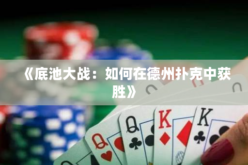 《底池大戰：如何在德州撲克中獲勝》