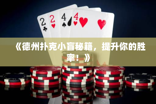 《德州撲克小盲秘籍，提升你的勝率！》