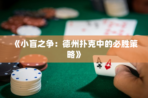 《小盲之爭：德州撲克中的必勝策略》