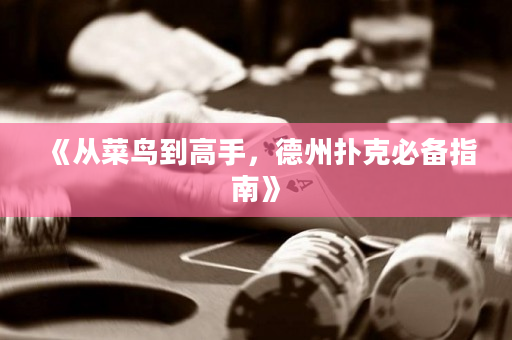 《從菜鳥到高手，德州撲克必備指南》