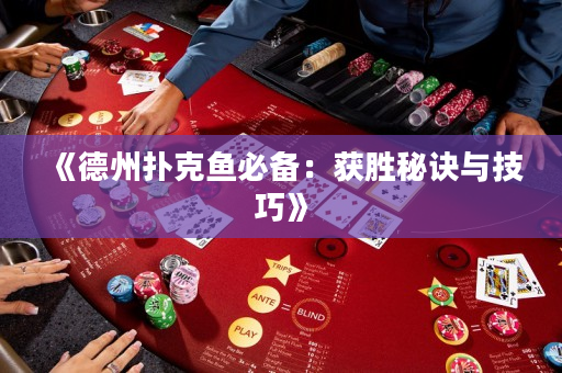 《德州撲克魚必備：獲勝秘訣與技巧》