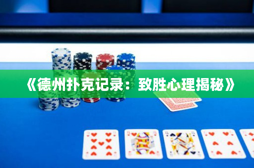 《德州撲克記錄：致勝心理揭秘》
