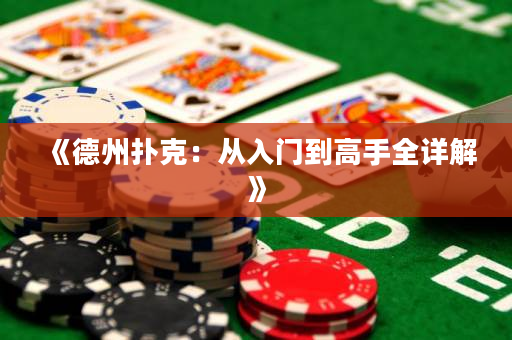 《德州撲克：從入門到高手全詳解》