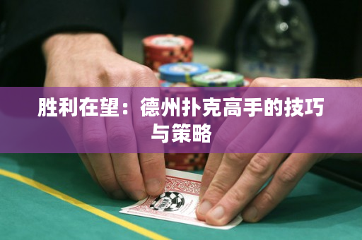 勝利在望：德州撲克高手的技巧與策略