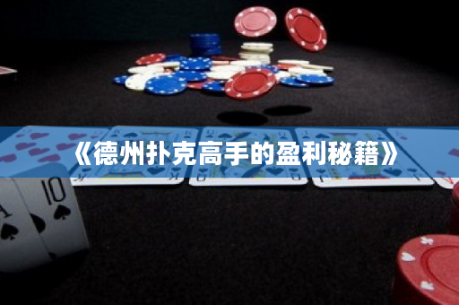 《德州撲克高手的盈利秘籍》