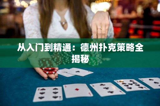 從入門到精通：德州撲克策略全揭秘