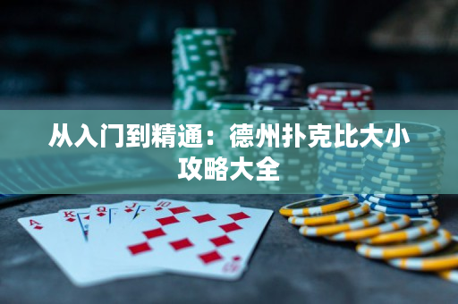 從入門到精通：德州撲克比大小攻略大全