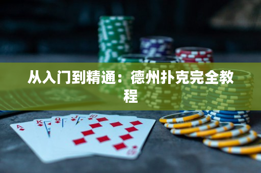 從入門到精通：德州撲克完全教程