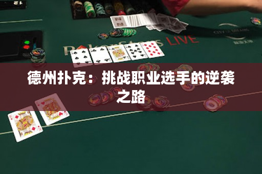 德州撲克：挑戰(zhàn)職業(yè)選手的逆襲之路