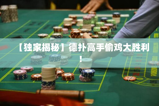 【獨家揭秘】德撲高手偷雞大勝利！