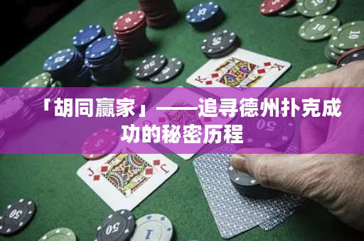 「胡同贏家」——追尋德州撲克成功的秘密歷程