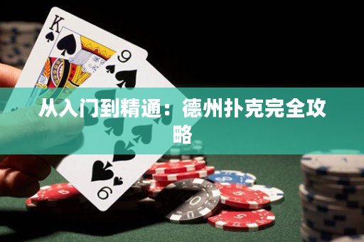 從入門到精通：德州撲克完全攻略