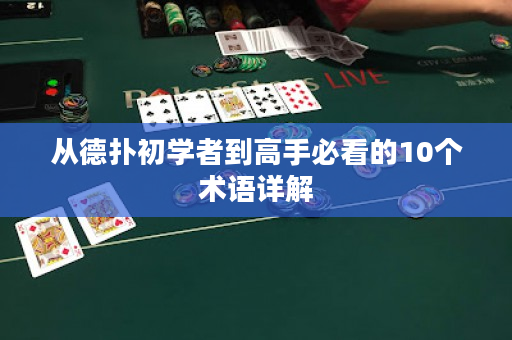 從德撲初學者到高手必看的10個術語詳解