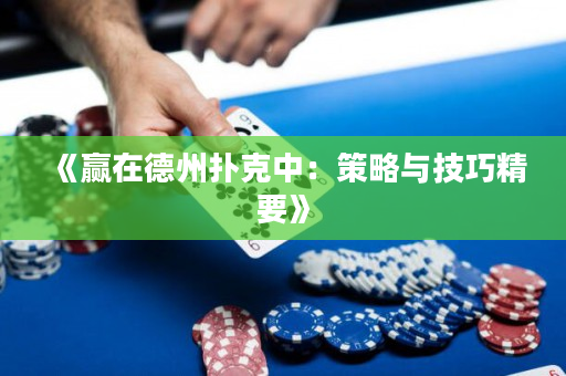 《贏在德州撲克中：策略與技巧精要》