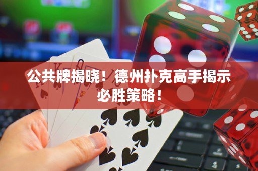 公共牌揭曉！德州撲克高手揭示必勝策略！