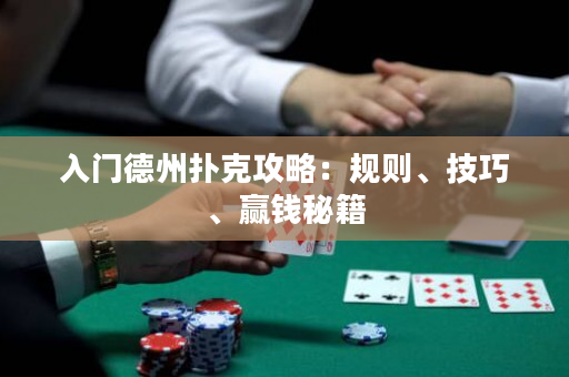 入門德州撲克攻略：規則、技巧、贏錢秘籍