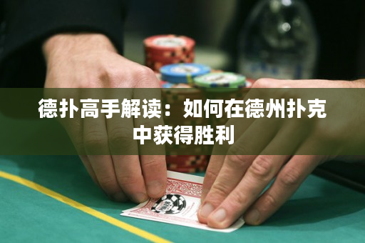 德撲高手解讀：如何在德州撲克中獲得勝利