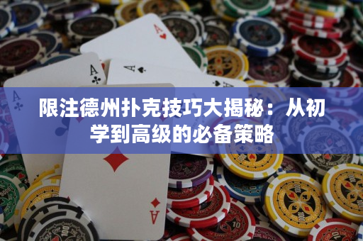 限注德州撲克技巧大揭秘：從初學(xué)到高級的必備策略