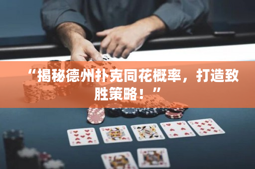 “揭秘德州撲克同花概率，打造致勝策略！”